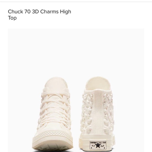 Converse Chuck 70 3D Charms High Top - Egret - Picture 5 of 13